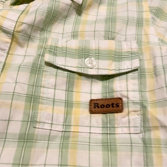 Roots Button Up Tshirt Kids 5T Shirt - Picture 3 of 16
